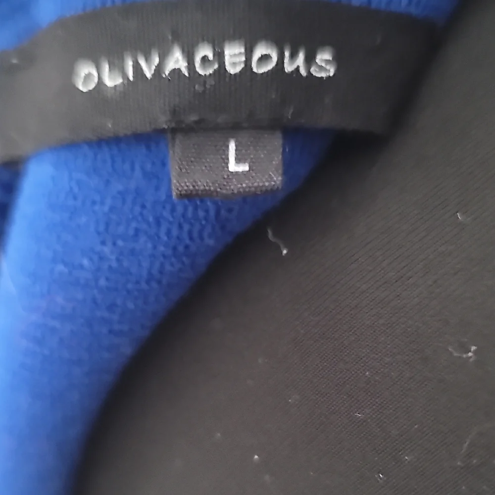 Olivaceous Vibrant Blue Bodycon  Halter Mini Dress - Picture 2 of 9